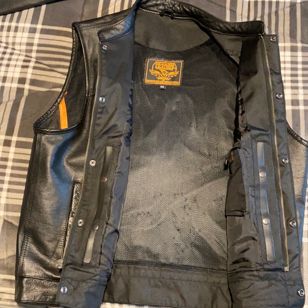 Milwaukee leather club vest